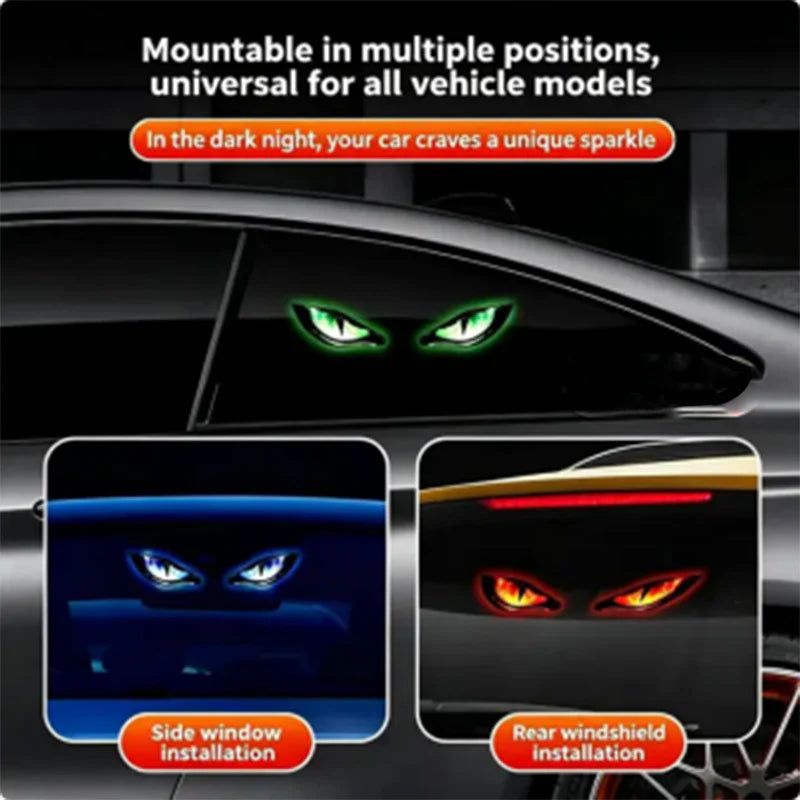 Solar-Powered LED Car Warning Light