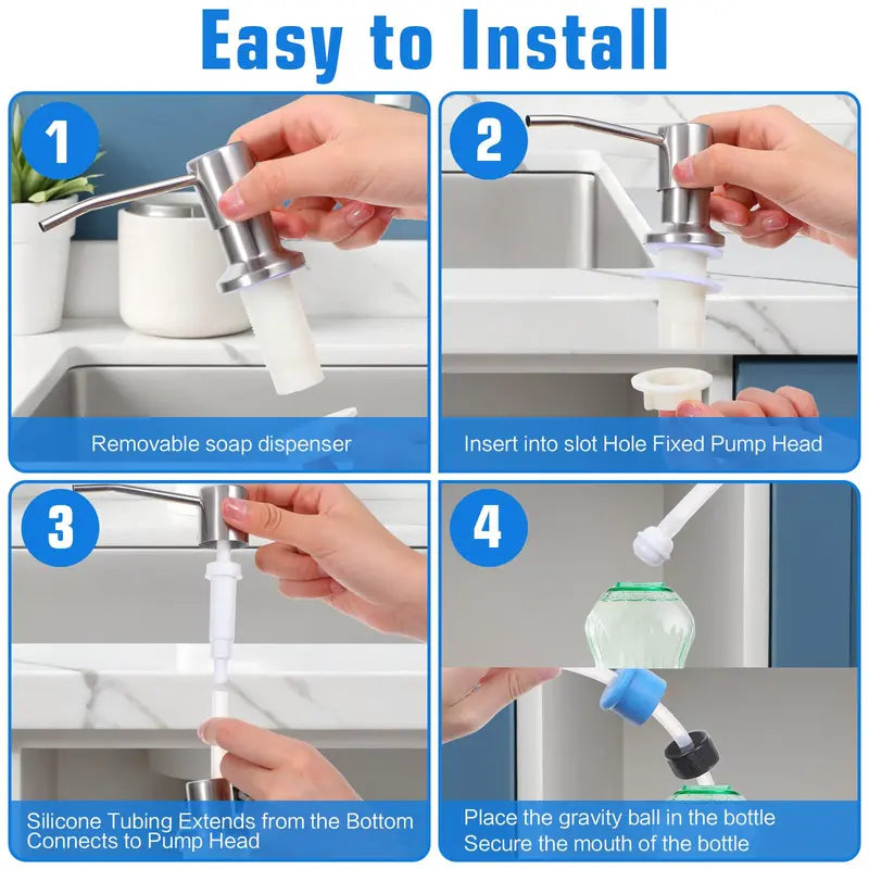 Built-In Sink Soap Dispenser