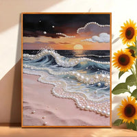 Sunset waves