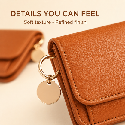 Women's Elegant Minimalist Short Slim Wallet