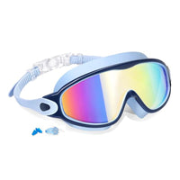 Black-and-blue gold plating