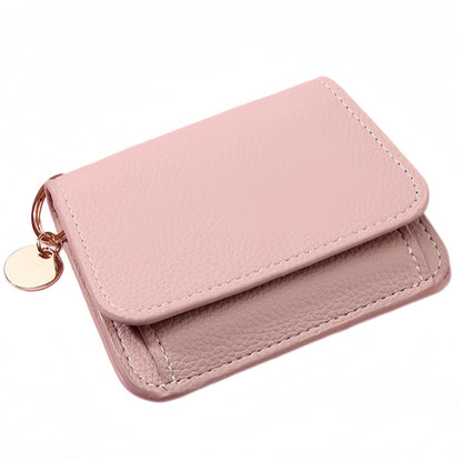 Women's Elegant Minimalist Short Slim Wallet