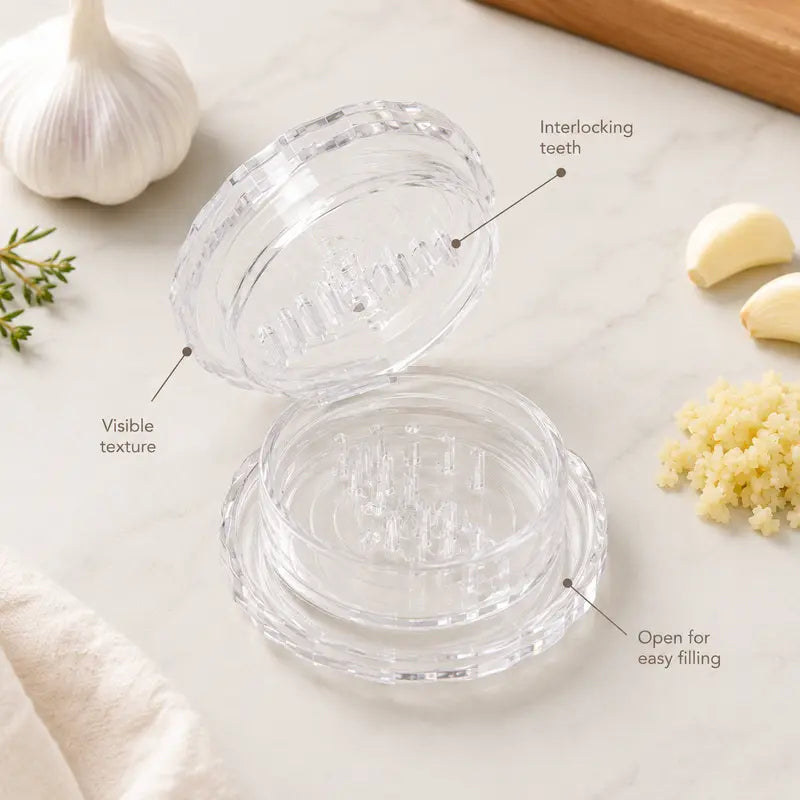🧄 Manual Garlic Twister & Mini Grinder
