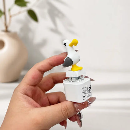 🐦 Seagull "MINE!"Button Keychain Press The Button. Hear The Chaos. 😂