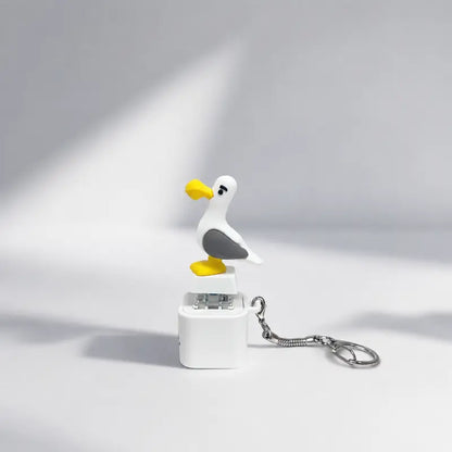 🐦 Seagull "MINE!"Button Keychain Press The Button. Hear The Chaos. 😂