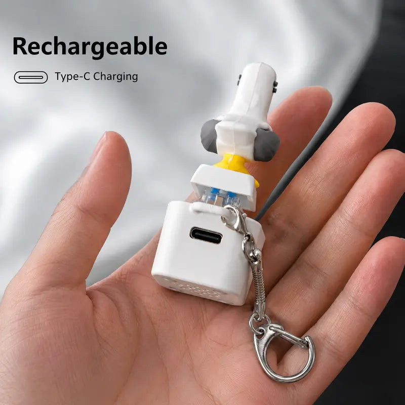 🐦 Seagull "MINE!"Button Keychain Press The Button. Hear The Chaos. 😂