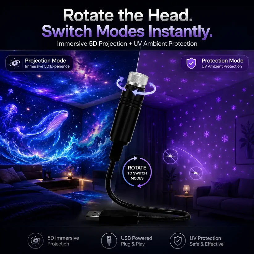 Smart Holographic Star Projector