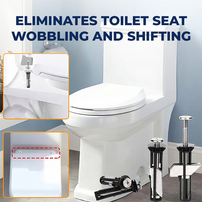 🚽 Heavy Duty Toilet Seat Fastener Bolt Kit Fix Loose Toilet Seats
