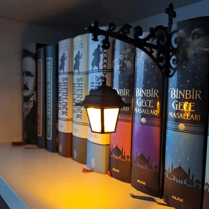 Library Lantern Decorative Bookshelf Light