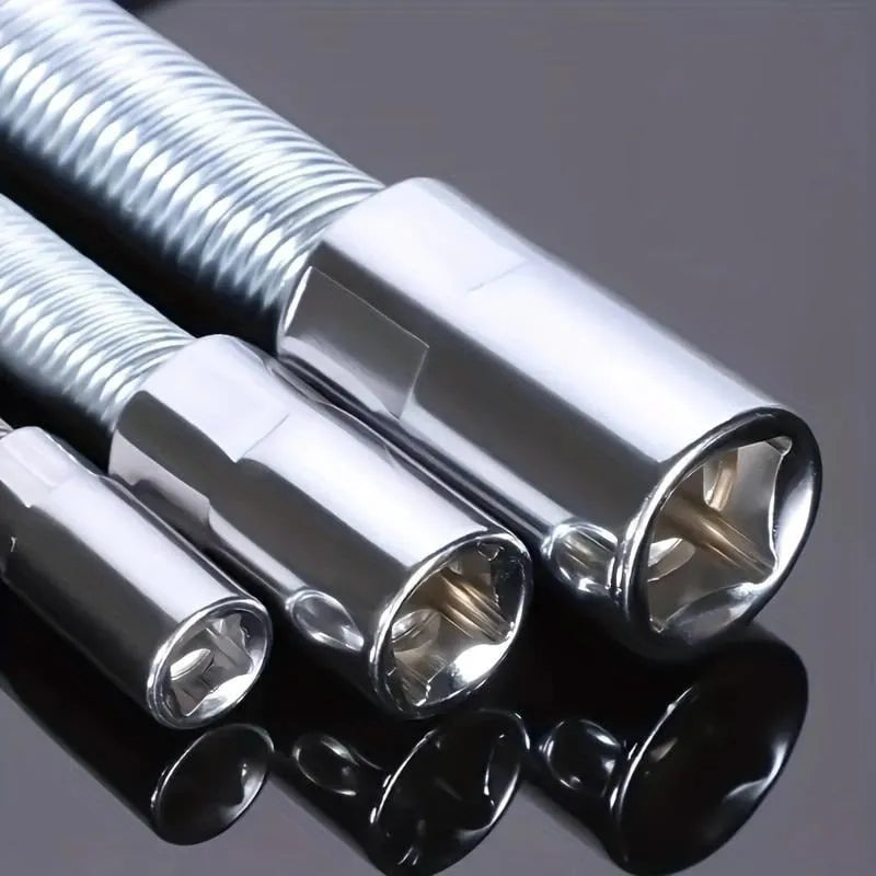 Flexible Socket Ratchet Extension Set