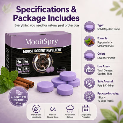 All-Natural Pest & Rodent Repellent Pucks