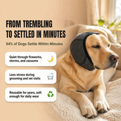 Sound-Dampening Dog Ear Wrap
