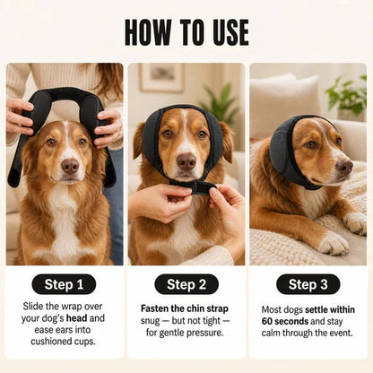 Sound-Dampening Dog Ear Wrap