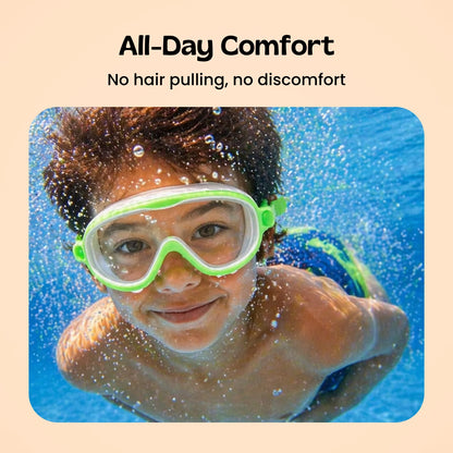 Clip-On Kids Swim Goggles