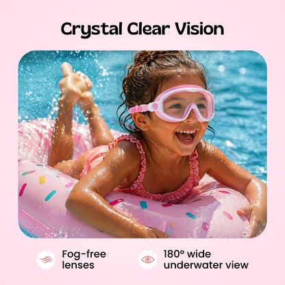 Clip-On Kids Swim Goggles