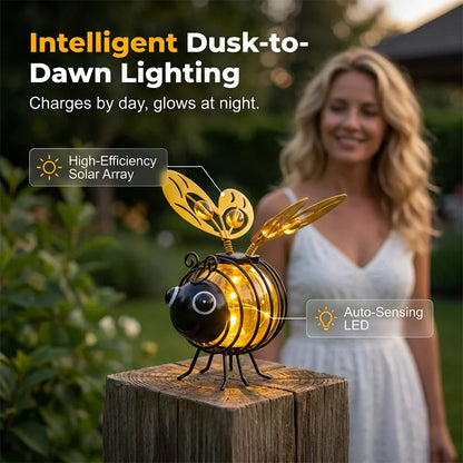 Solar Hanging Bee Light