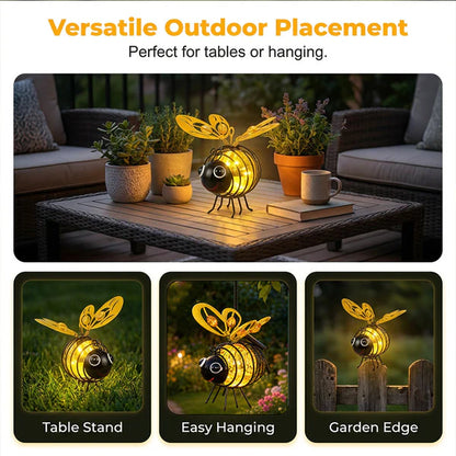 Solar Hanging Bee Light