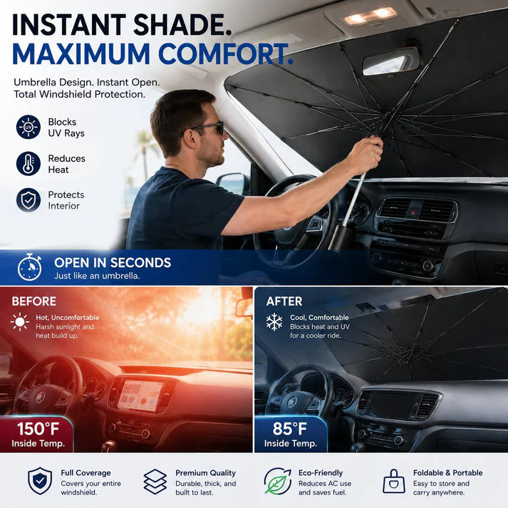 Windshield Sun Shade Umbrella