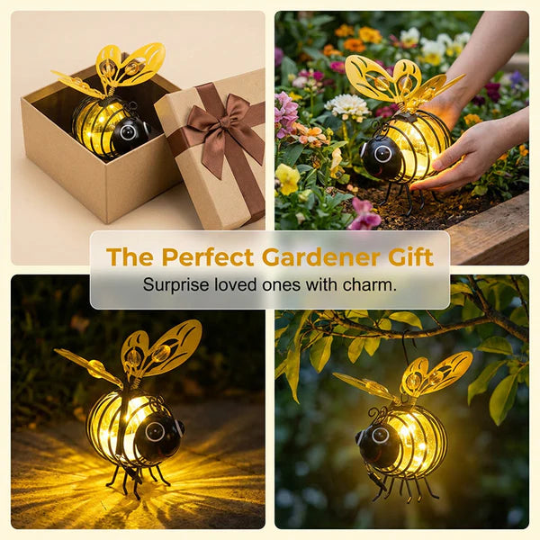 Solar Hanging Bee Light
