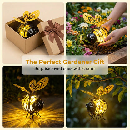 Solar Hanging Bee Light