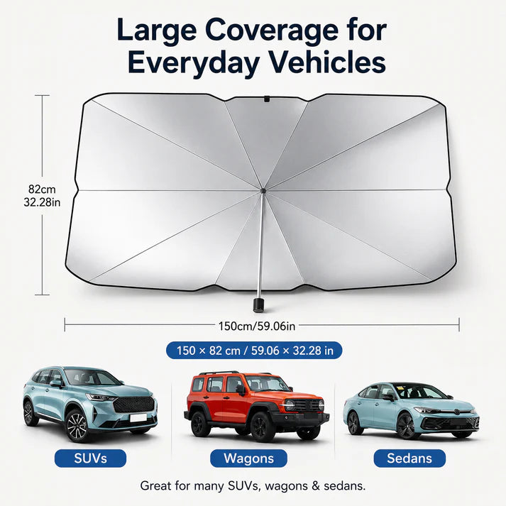 Windshield Sun Shade Umbrella