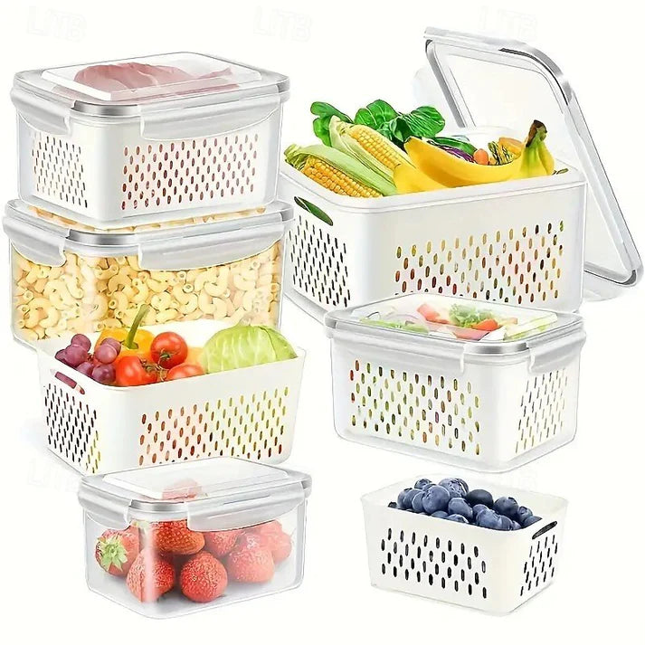 4-in-1 Produce Storage Containers