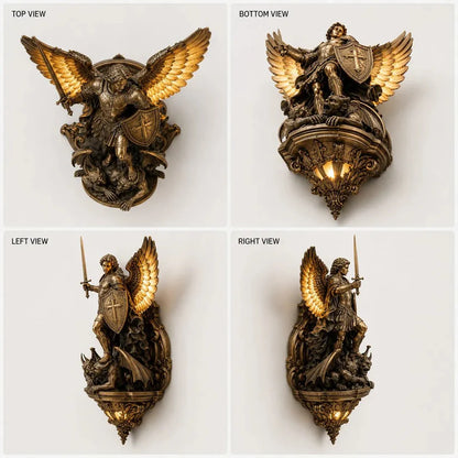🕊️St. Michael Guardian Angel Wall Light