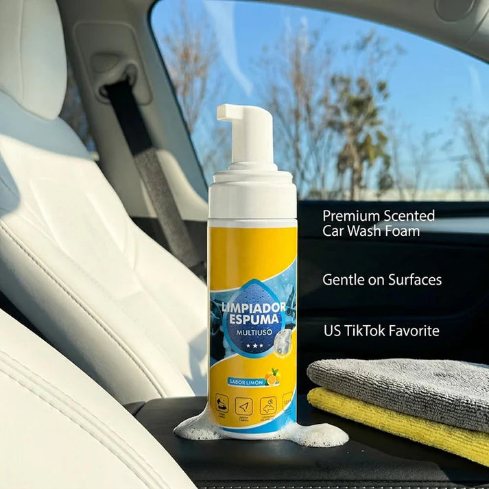 4-in-1 Multi-Enzyme Foam Cleaner – Deep Clean Car, Kitchen, Bathroom & Sofa