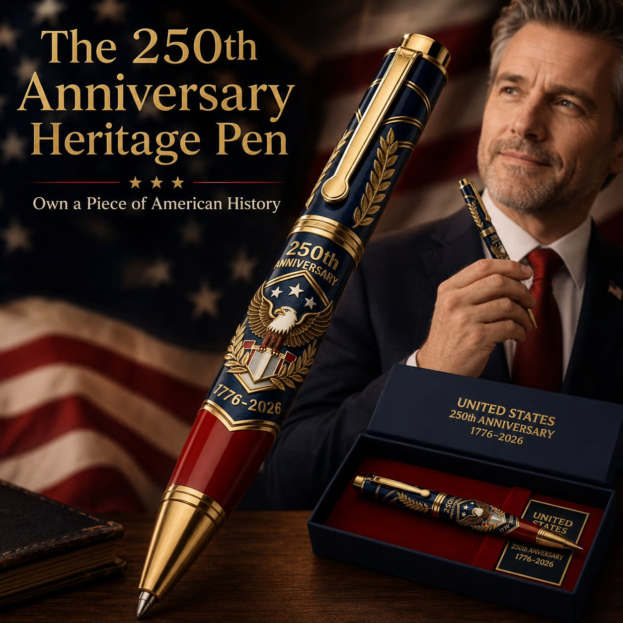 Hand-Made 250th Anniversary Pen