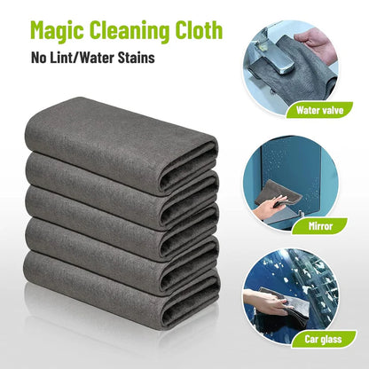 Magic Cleaning Cloth, Reuseable Thickened Streak Free Magic Cleaning Wipes