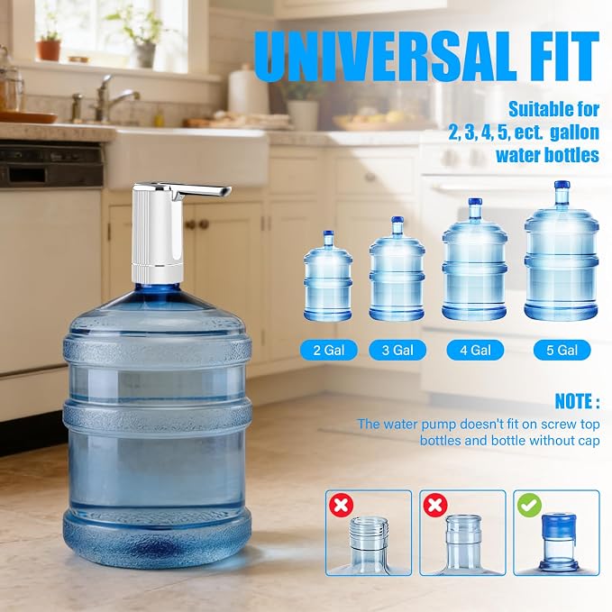 💧 Electric Water Dispenser Pump — Easy Drinking Water Anytime