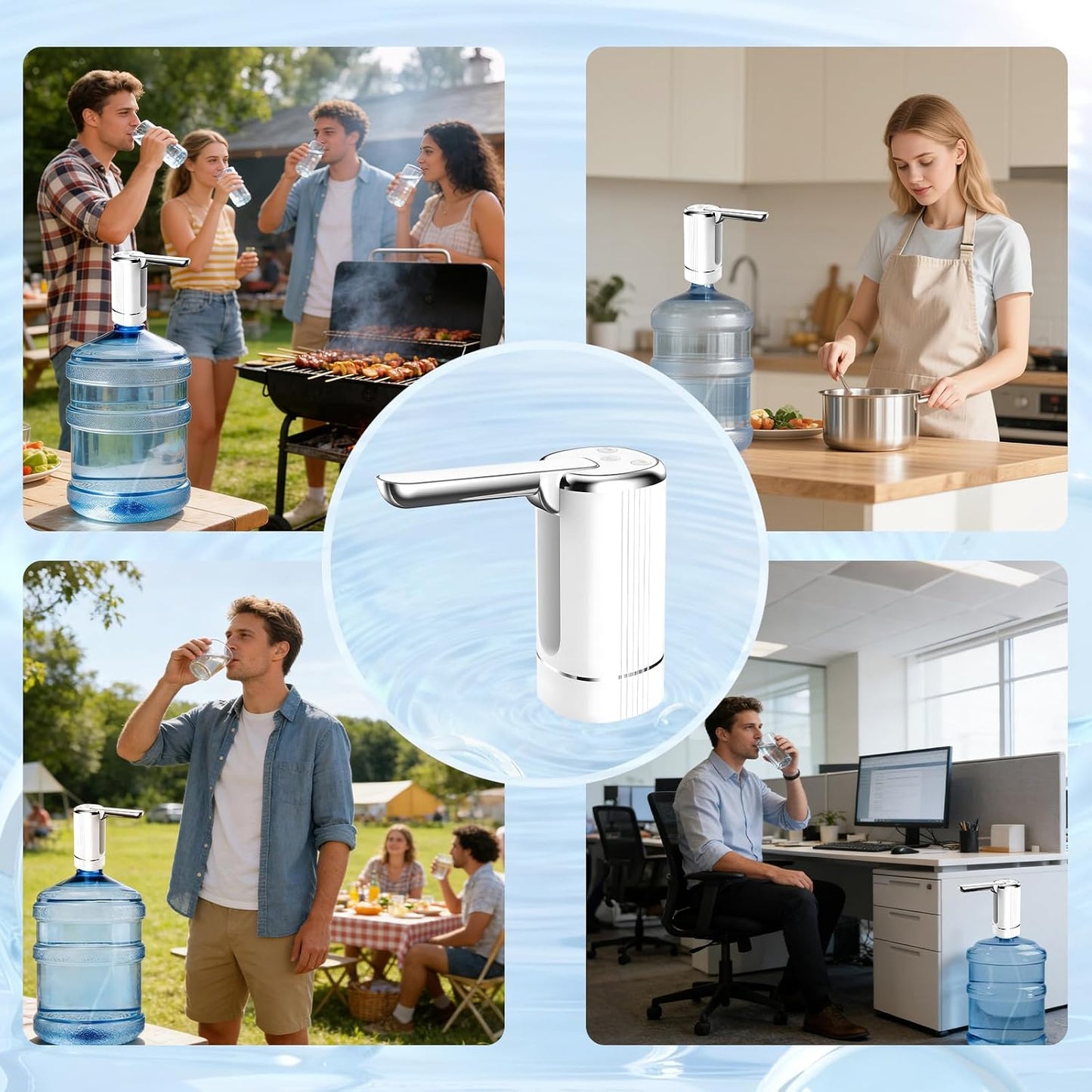 💧 Electric Water Dispenser Pump — Easy Drinking Water Anytime
