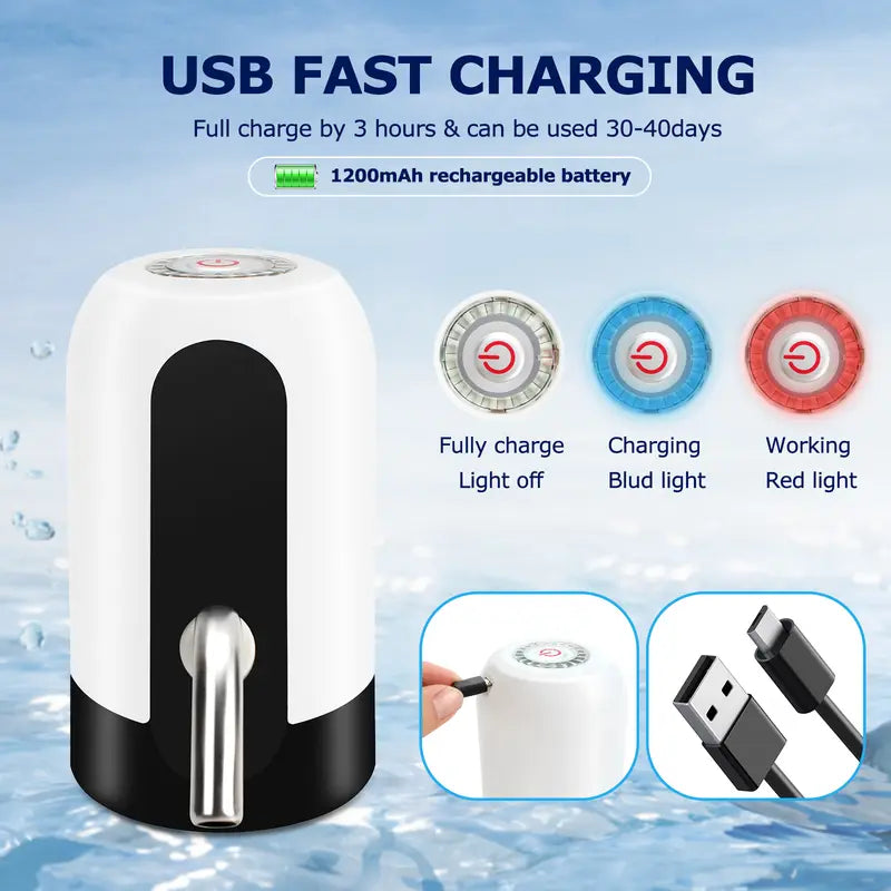 Electric Water Bottle Pump