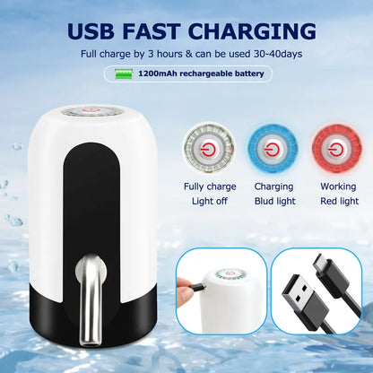 Electric Water Bottle Pump