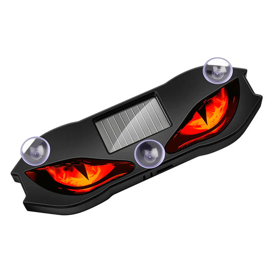 Solar-Powered LED Car Warning Light
