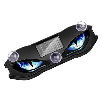 Solar-Powered LED Car Warning Light