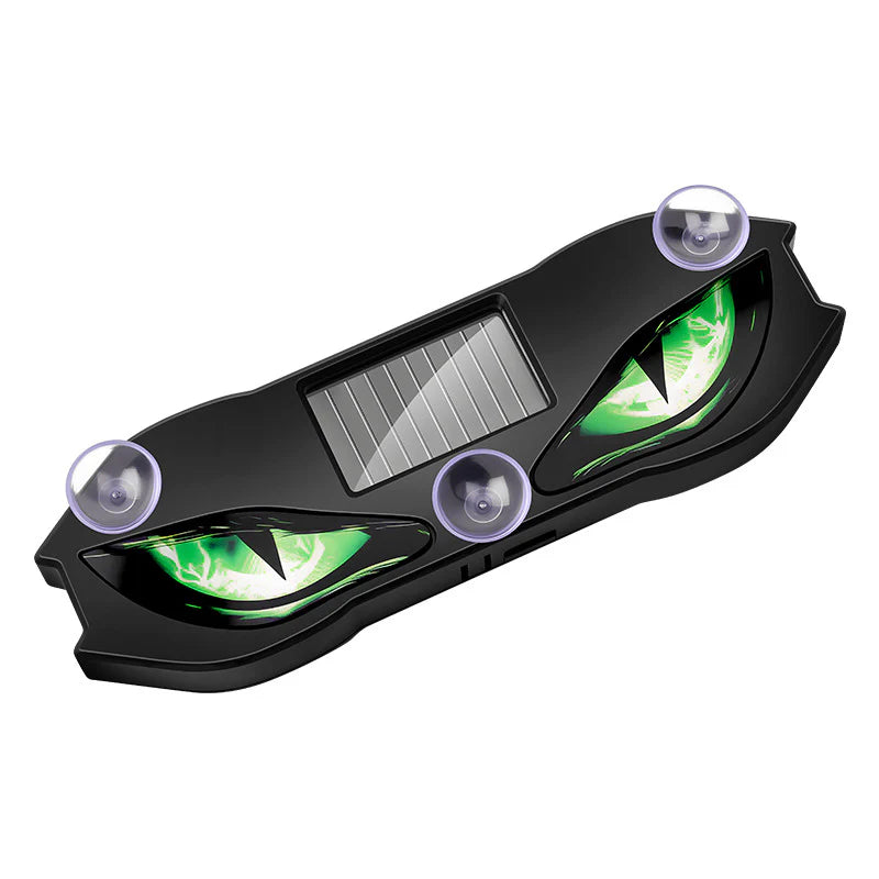 Solar-Powered LED Car Warning Light