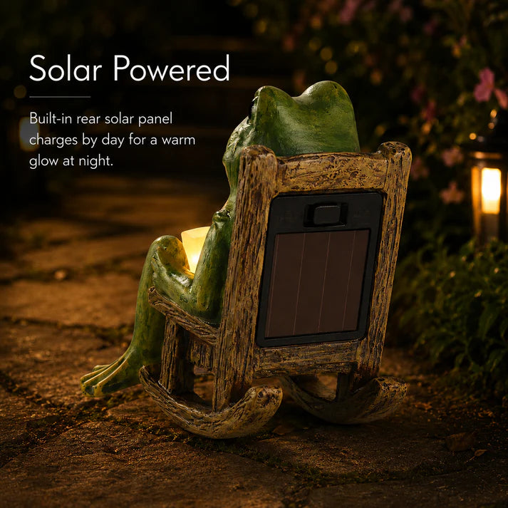 Miniature Frog Garden Statue