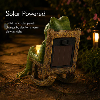 Miniature Frog Garden Statue