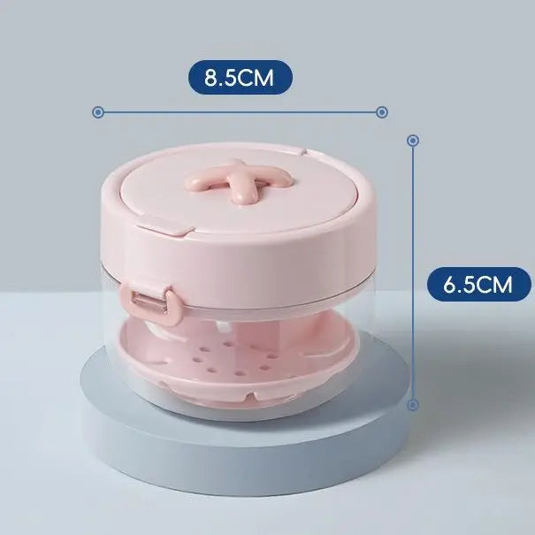 Retainer Cleaner Case Box,Keep Your Dental Appliances Clean & Protected Anywhere