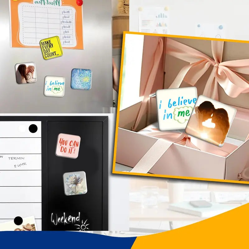 🖼️ DIY Magnetic Photo Frames