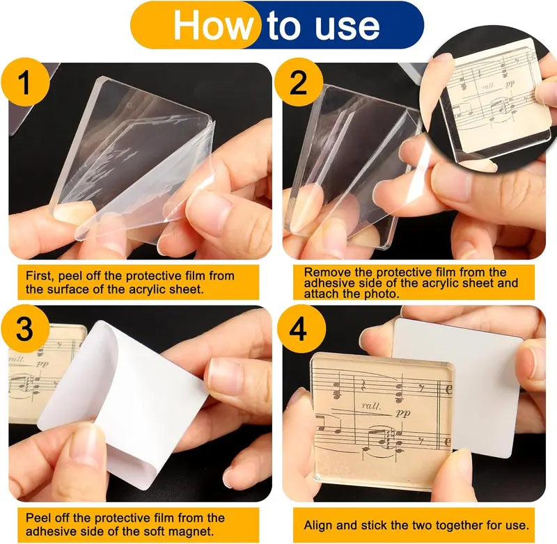 🖼️ DIY Magnetic Photo Frames