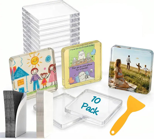 🖼️ DIY Magnetic Photo Frames