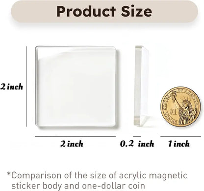 🖼️ DIY Magnetic Photo Frames