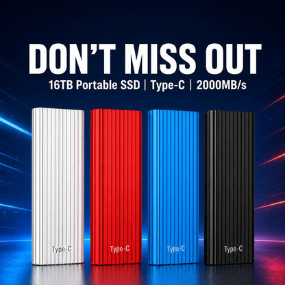 Portable Type-C Mini SSD Compact Storage