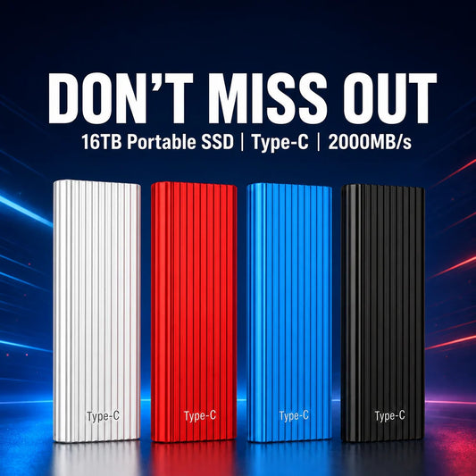 Portable Type-C Mini SSD Compact Storage