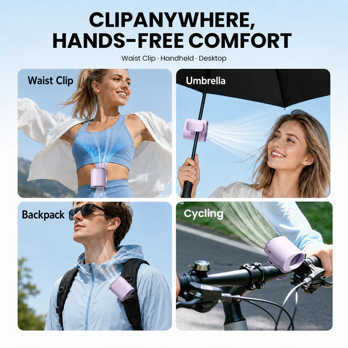 Car Clip AC Fan