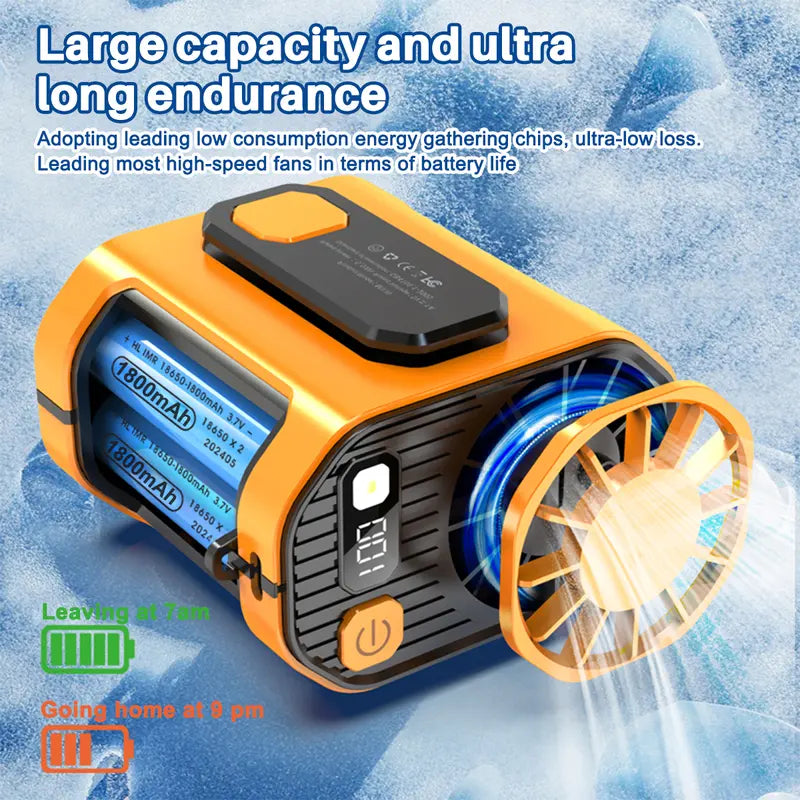 Personal Waist Portable Rechargeable Fan