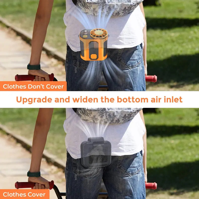 Personal Waist Portable Rechargeable Fan