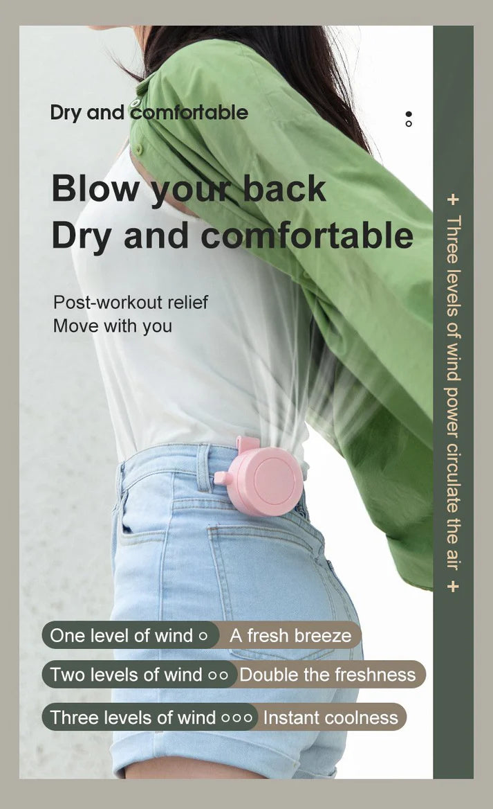 Portable Silent Mini Bladeless Electric Fan